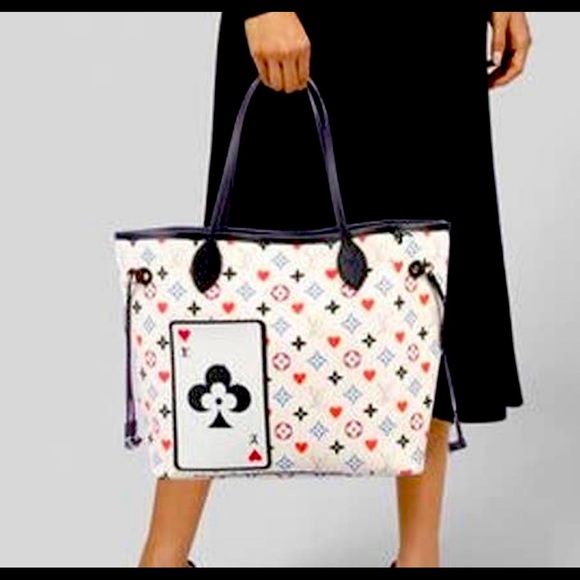 RARE🎈Mint condition Louis Vuitton Neverfull MM White - Picture 13 of 14